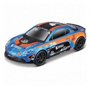 Автомобиль Bburago 1:43 RACING Alpine A110 CUP (18-38303)#76