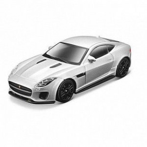 Автомобиль Bburago 1:43 Jaguar F-Type R Dynamic (V6) (18-30000/18-30383) silver