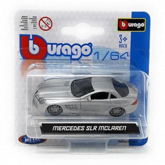 Автомобиль Bburago 1:64 Mercedes SLR McLaren (18-59007)