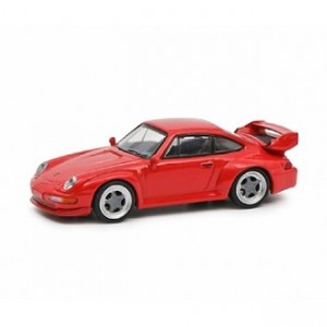 Автомобиль Bburago 1:64 Porsche 911 GT2 (18-59010) red