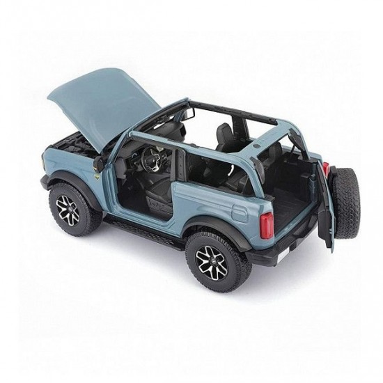 Автомобиль Maisto 1:18 Ford Bronco Badlands [2021] (31457) grey