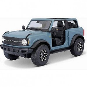 Автомобиль Maisto 1:18 Ford Bronco Badlands [2021] (31457) grey