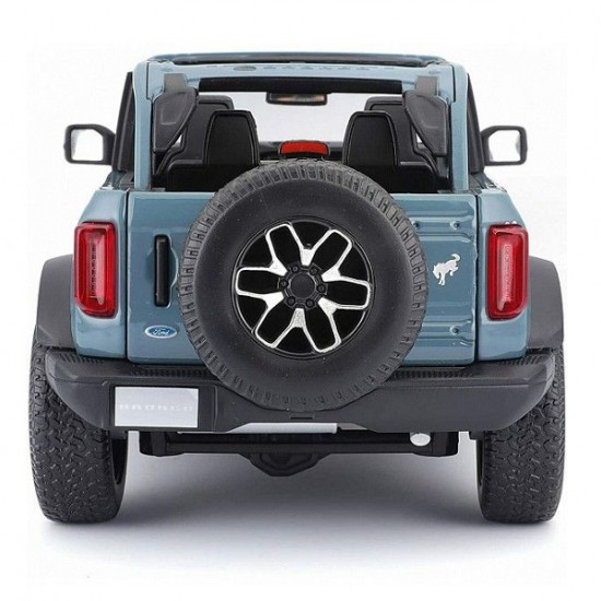 Автомобиль Maisto 1:18 Ford Bronco Badlands [2021] (31457) grey