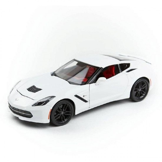 Автомобиль Maisto 1:18 Chevrolet Corvette Stingray Z51 (31677) white