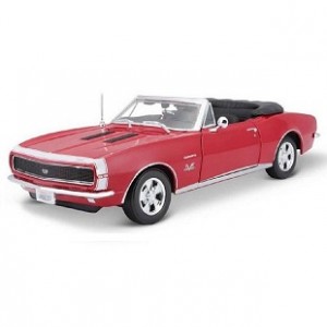 Автомобиль Maisto 1:18 Chevrolet Camaro SS 396 [1967] (31684) red