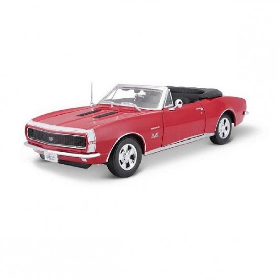 Автомобиль Maisto 1:18 Chevrolet Camaro SS 396 [1967] (31684) red