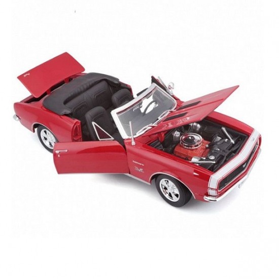 Автомобиль Maisto 1:18 Chevrolet Camaro SS 396 [1967] (31684) red