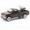 Автомобиль Maisto 1:24 HD Ford F-350 Супердьюти пикап [1999] с мотоциклом  (32181) black/orange