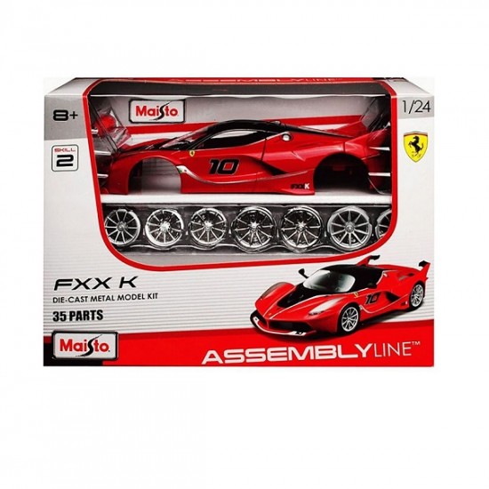 Сборная модель автомобиля Maisto 1:24 Ferrari FXX K 39132