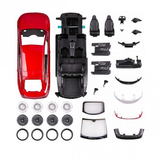 Сборная модель автомобиля Maisto 1:27 Mercedes-EQS by  (39261) red