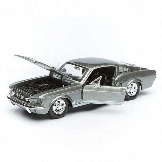 Автомобиль Maisto 1:24 Ford Mustang GT [1967] (31260) grey