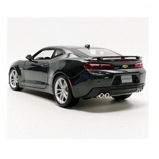 Автомобиль Maisto 1:18 Chevrolet Camaro SS купе [2017] (31385) black/orange