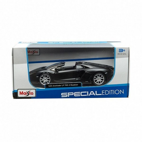 Автомобиль Maisto 1:24 Lamborghini Авентадор (31504) black