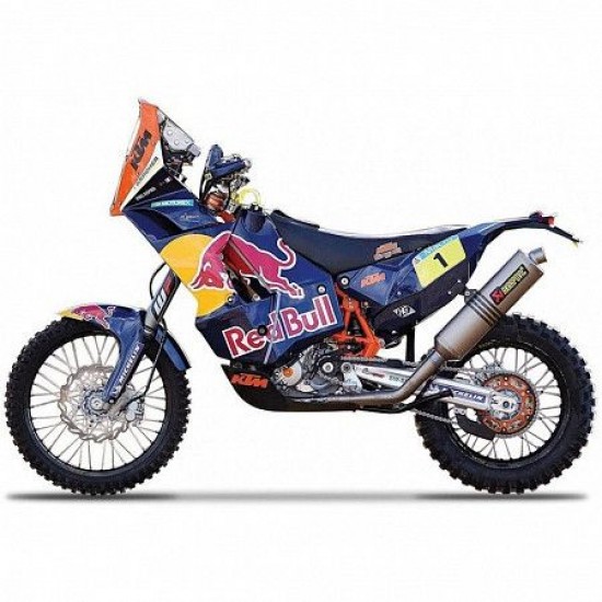 Мотоцикл Bburago 1:18 RACING KТМ 450 (Dakar Rally) (18-51000 18-51071) Blue