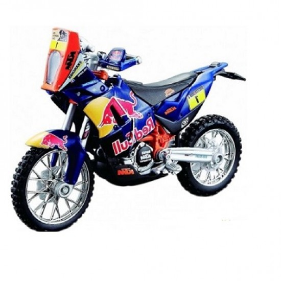 Мотоцикл Bburago 1:18 RACING KТМ 450 (Dakar Rally) (18-51000 18-51071) Blue