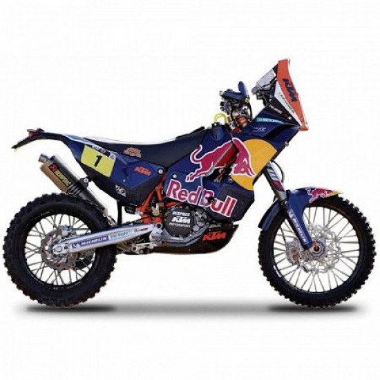 Мотоцикл Bburago 1:18 RACING KТМ 450 (Dakar Rally) (18-51000 18-51071) Blue