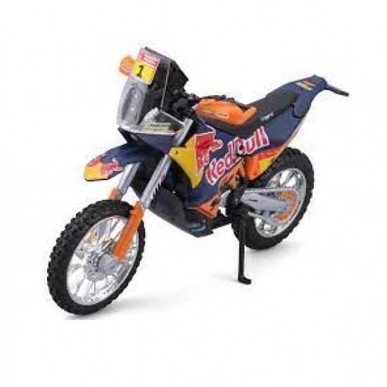 Мотоцикл Bburago 1:18 RACING KTM 450 [2019] Dakar Rally (18-51000 18-51086)
