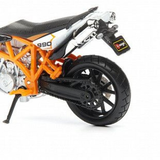 Мотоцикл Bburago 1:18 KTM 990 Supermoto R (18-51000 18-51050)