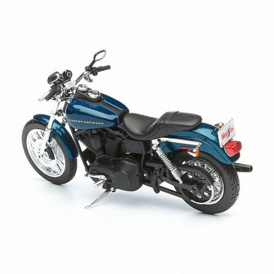Мотоцикл Maisto 1:12 Harley-Davidson [2004] Dyna Super Glide Sport (32321) blue