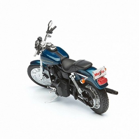 Мотоцикл Maisto 1:12 Harley-Davidson [2004] Dyna Super Glide Sport (32321) blue