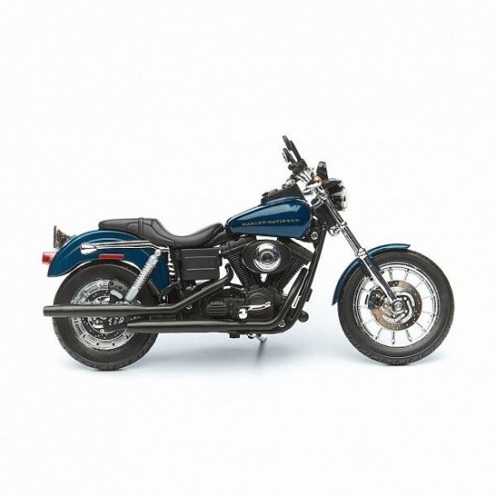 Мотоцикл Maisto 1:12 Harley-Davidson [2004] Dyna Super Glide Sport (32321) blue