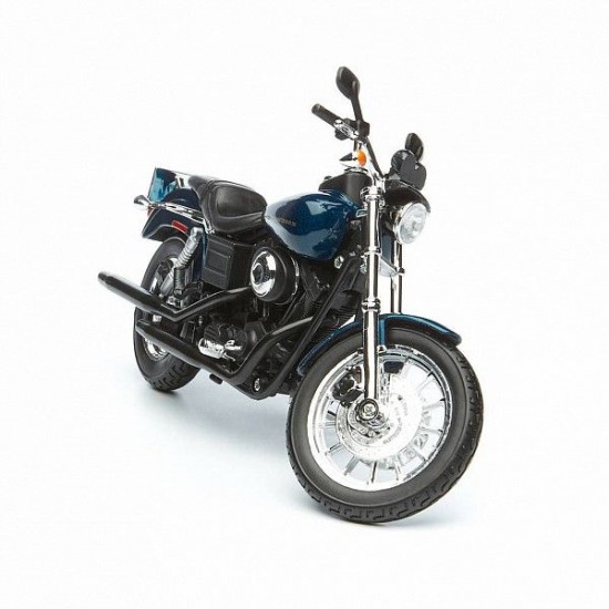 Мотоцикл Maisto 1:12 Harley-Davidson [2004] Dyna Super Glide Sport (32321) blue