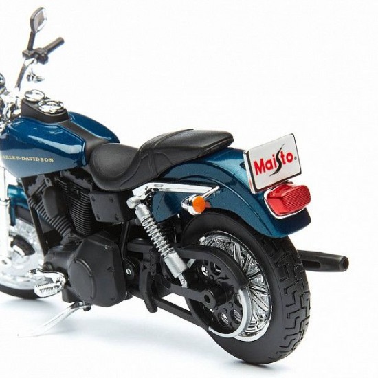 Мотоцикл Maisto 1:12 Harley-Davidson [2004] Dyna Super Glide Sport (32321) blue