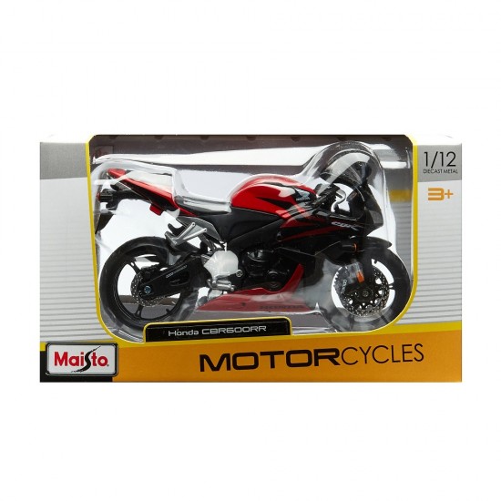 Мотоцикл Maisto 1:12 Honda CBR600RR (31101/20-07117) red/black