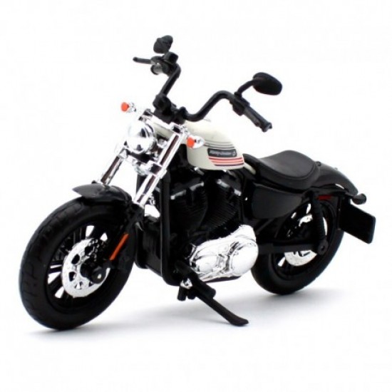 Мотоцикл Maisto 1:18 Harley-Davidson [2018] Forty-Eight Special (39360 20-18862) white