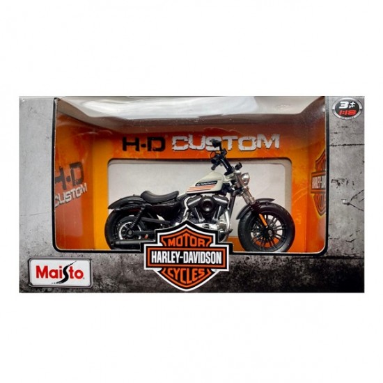 Мотоцикл Maisto 1:18 Harley-Davidson [2018] Forty-Eight Special (39360 20-18862) white