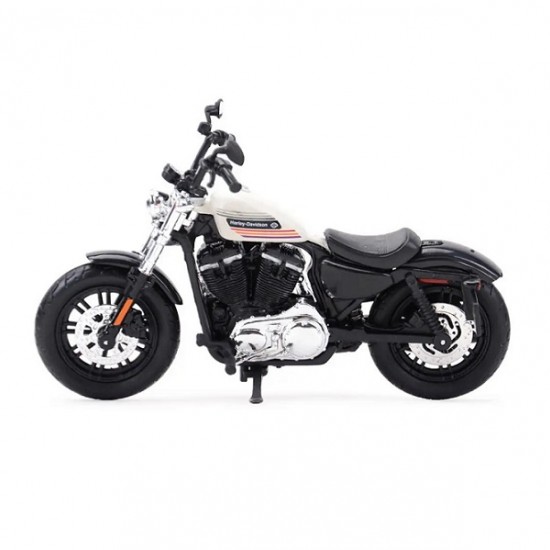 Мотоцикл Maisto 1:18 Harley-Davidson [2018] Forty-Eight Special (39360 20-18862) white
