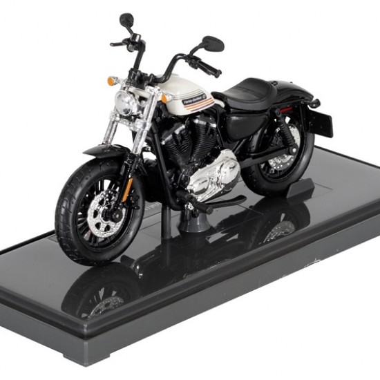Мотоцикл Maisto 1:18 Harley-Davidson [2018] Forty-Eight Special (39360 20-18862) white