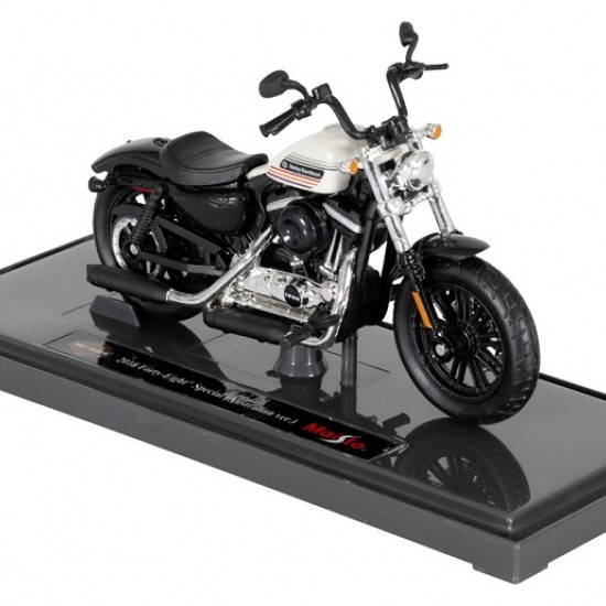 Мотоцикл Maisto 1:18 Harley-Davidson [2018] Forty-Eight Special (39360 20-18862) white