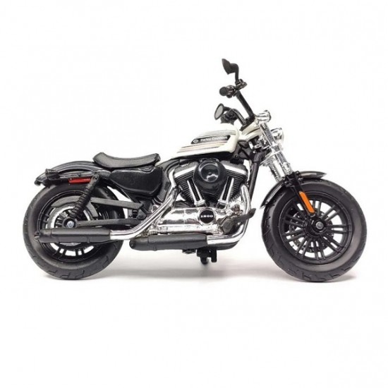 Мотоцикл Maisto 1:18 Harley-Davidson [2018] Forty-Eight Special (39360 20-18862) white