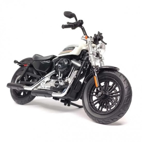 Мотоцикл Maisto 1:18 Harley-Davidson [2018] Forty-Eight Special (39360 20-18862) white