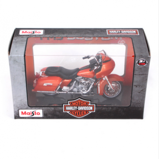 Мотоцикл Maisto 1:18 Harley-Davidson [2002] Road Glide FLTR (39360 20-18865) orange