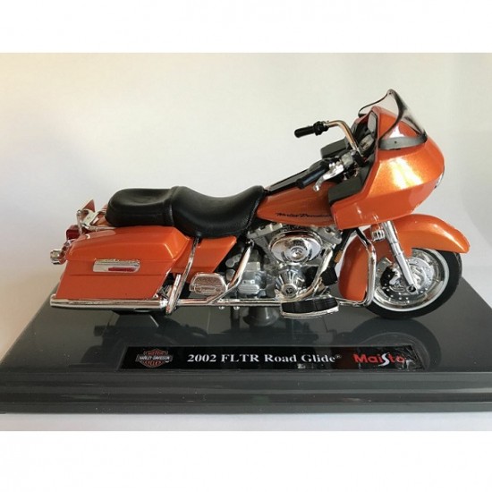 Мотоцикл Maisto 1:18 Harley-Davidson [2002] Road Glide FLTR (39360 20-18865) orange