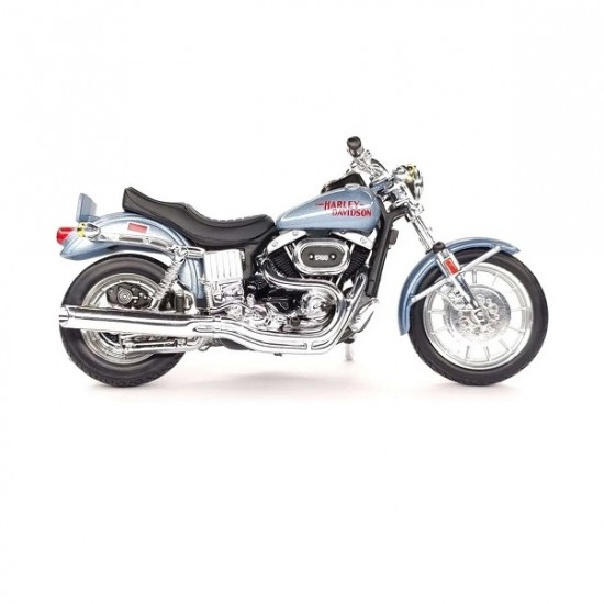 Мотоцикл Maisto 1:18 Harley-Davidson [1977] Low Rider FXS  (39360 20-18866) grey