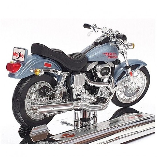 Мотоцикл Maisto 1:18 Harley-Davidson [1977] Low Rider FXS  (39360 20-18866) grey