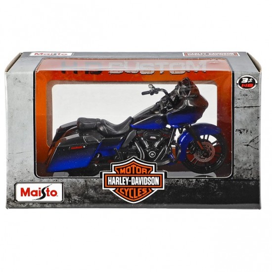 Мотоцикл Maisto 1:18 Harley-Davidson [2018] Road Glide CVO (39360 20-19136) blue