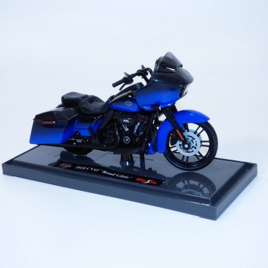 Мотоцикл Maisto 1:18 Harley-Davidson [2018] Road Glide CVO (39360 20-19136) blue