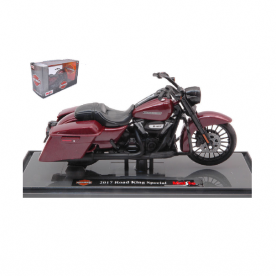 Мотоцикл Maisto 1:18 Harley-Davidson [2017] Road King Special (39360 20-19138) borde