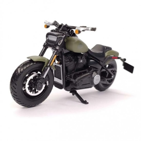 Мотоцикл Maisto 1:18 Harley-Davidson [2022] Fat Bob 114 (39360 20-21854) gren