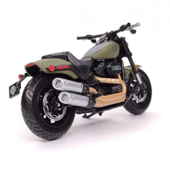 Мотоцикл Maisto 1:18 Harley-Davidson [2022] Fat Bob 114 (39360 20-21854) gren