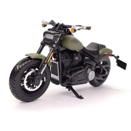 Мотоцикл Maisto 1:18 Harley-Davidson [2022] Fat Bob 114 (39360 20-21854) gren