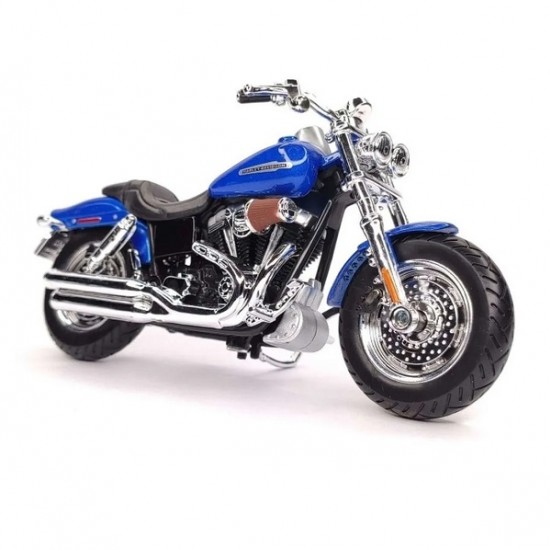 Мотоцикл Maisto 1:18 Harley-Davidson [2009] Fat Bob CVO FXDFSE (39360 20-21905) blue
