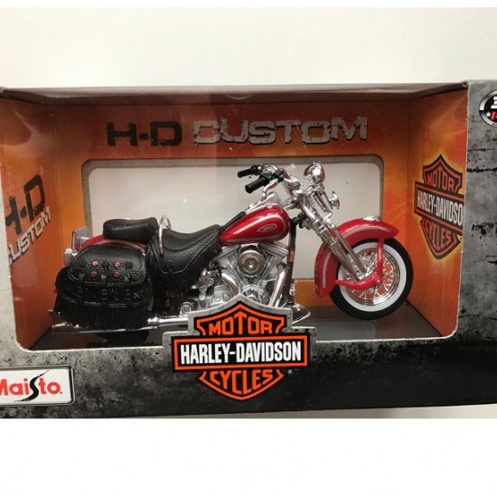 Мотоцикл Maisto 1:18 Harley-Davidson [1999] Heritage Softail Springer FLSTS (39360 20-21906) red