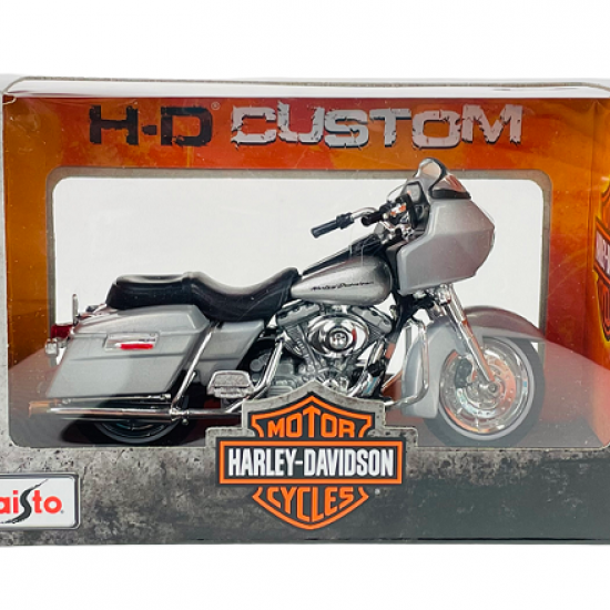 Мотоцикл Maisto 1:18 Harley-Davidson [2002] Road Glide FLTR (39360 20-21911) grey