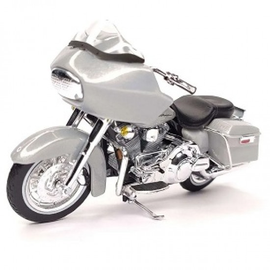 Мотоцикл Maisto 1:18 Harley-Davidson [2002] Road Glide FLTR (39360 20-21911) grey