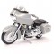 Мотоцикл Maisto 1:18 Harley-Davidson [2002] Road Glide FLTR (39360 20-21911) grey